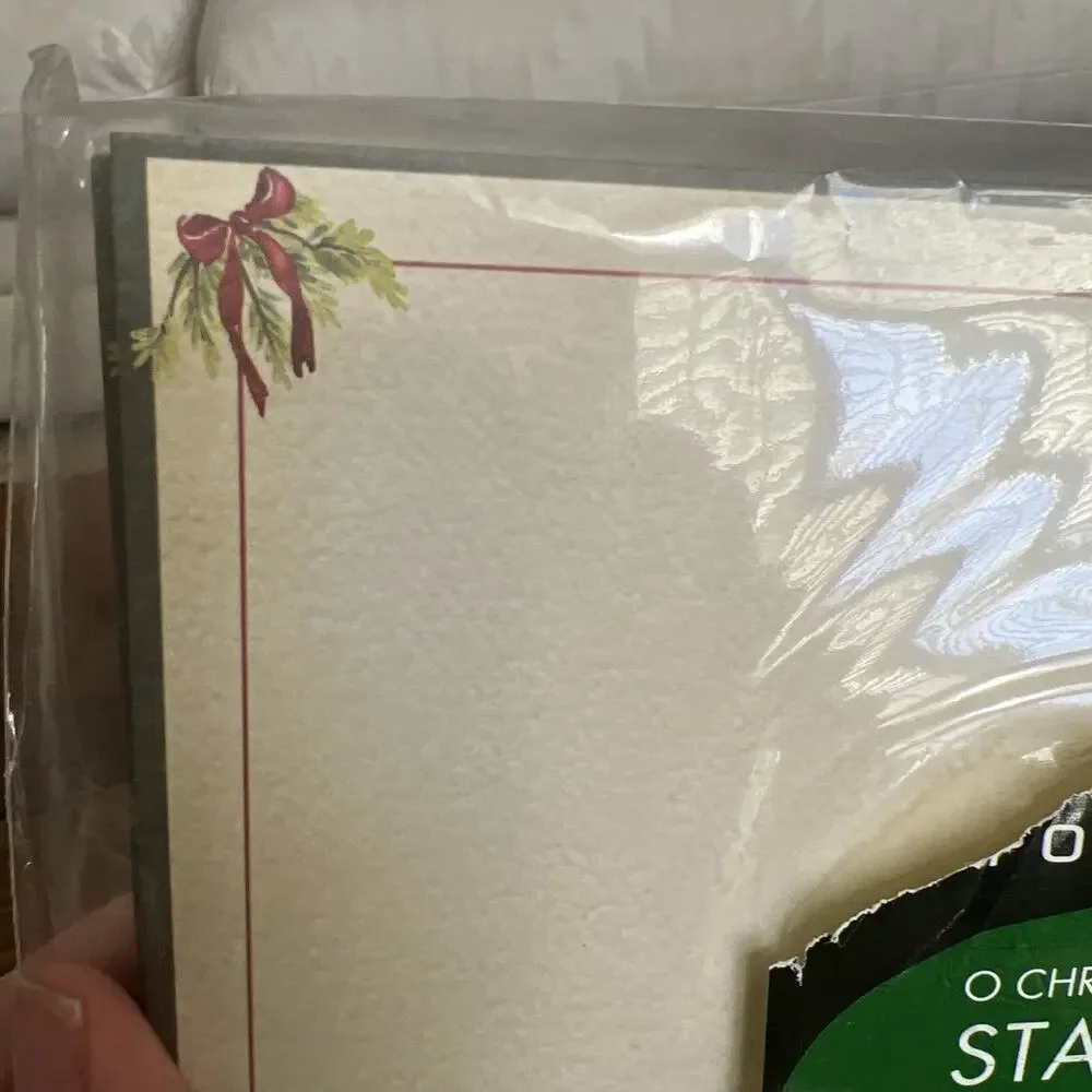 2006 Foray O Christmas Tree Stationary Item 191-196 54 Out Of 100 Count